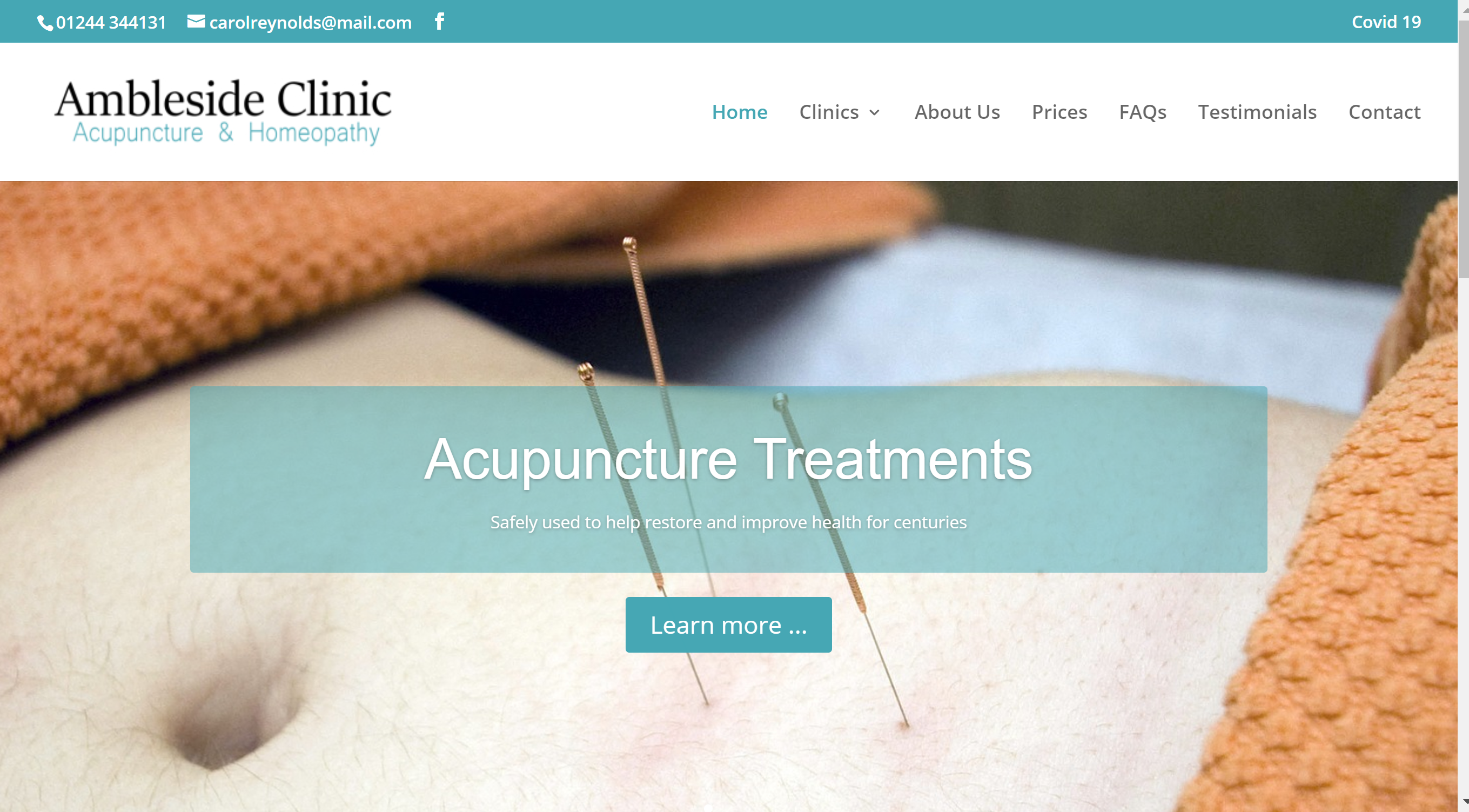 Acupuncture and Homeopathy in Chester with Ambleside Clinic