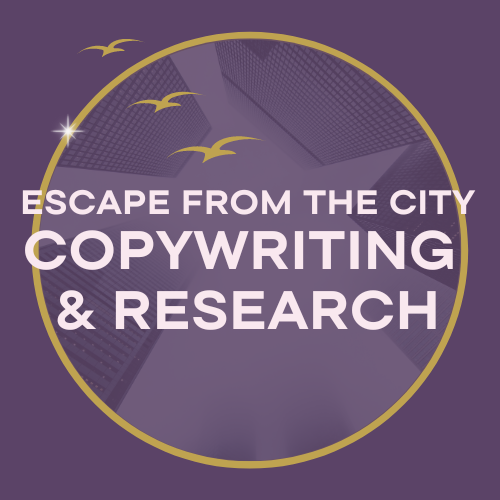 Sam J. Content and copywriting services including research. 